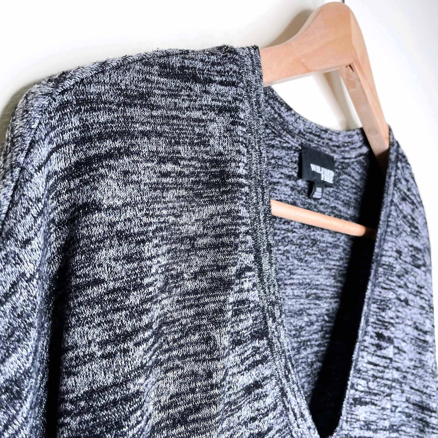 wilfred free devinette long sleeve top - size xxs