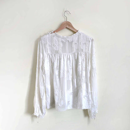 Aritzia Wilfred white Lourdes blouse - size xs