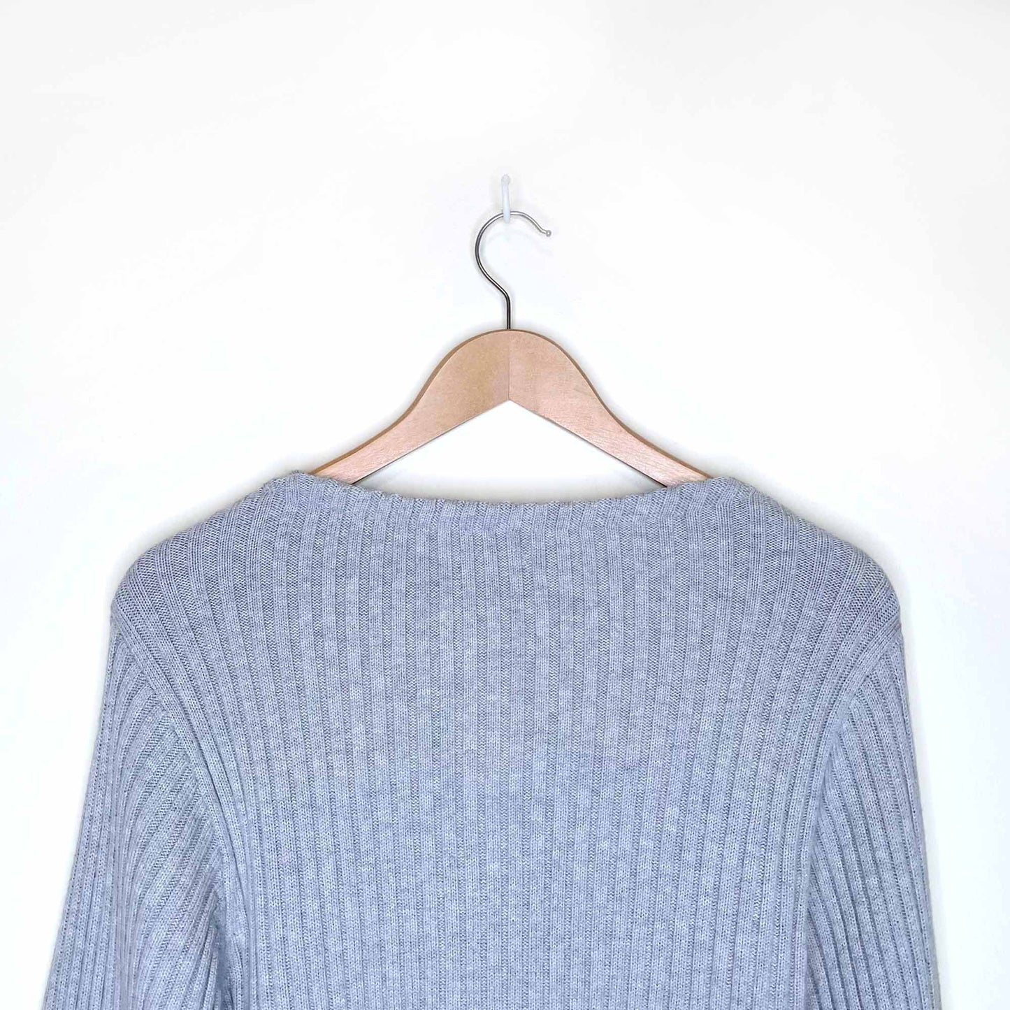 wilfred deep v-neck pearl cardigan - size large