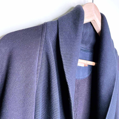 wilfred black diderot cocoon cardigan - size small