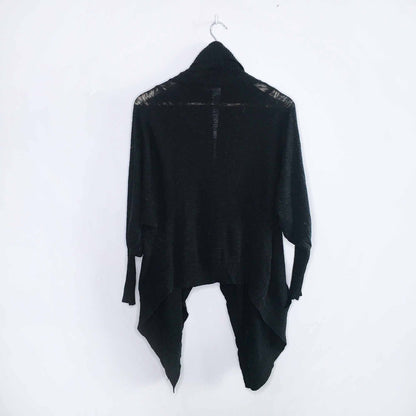 Wilfred oversized waterfall linen cardigan - size Medium