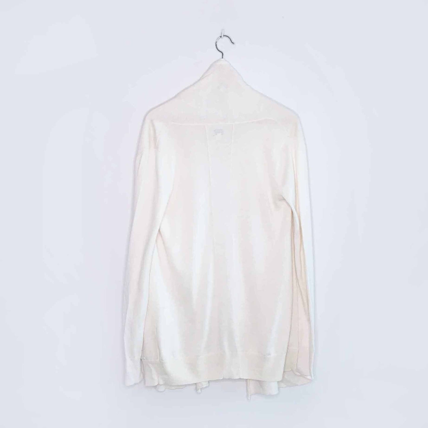 Wilfred cream silk-cashmere Flaubert cardigan - size Small