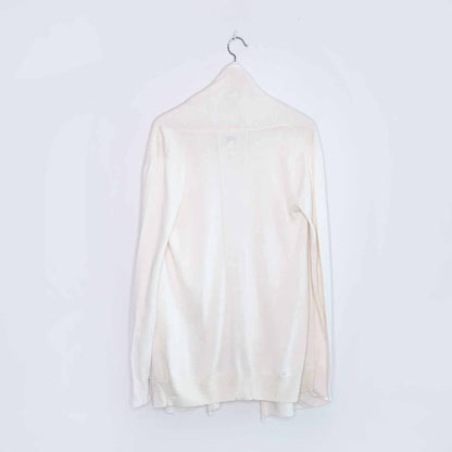 Wilfred cream silk-cashmere Flaubert cardigan - size Small