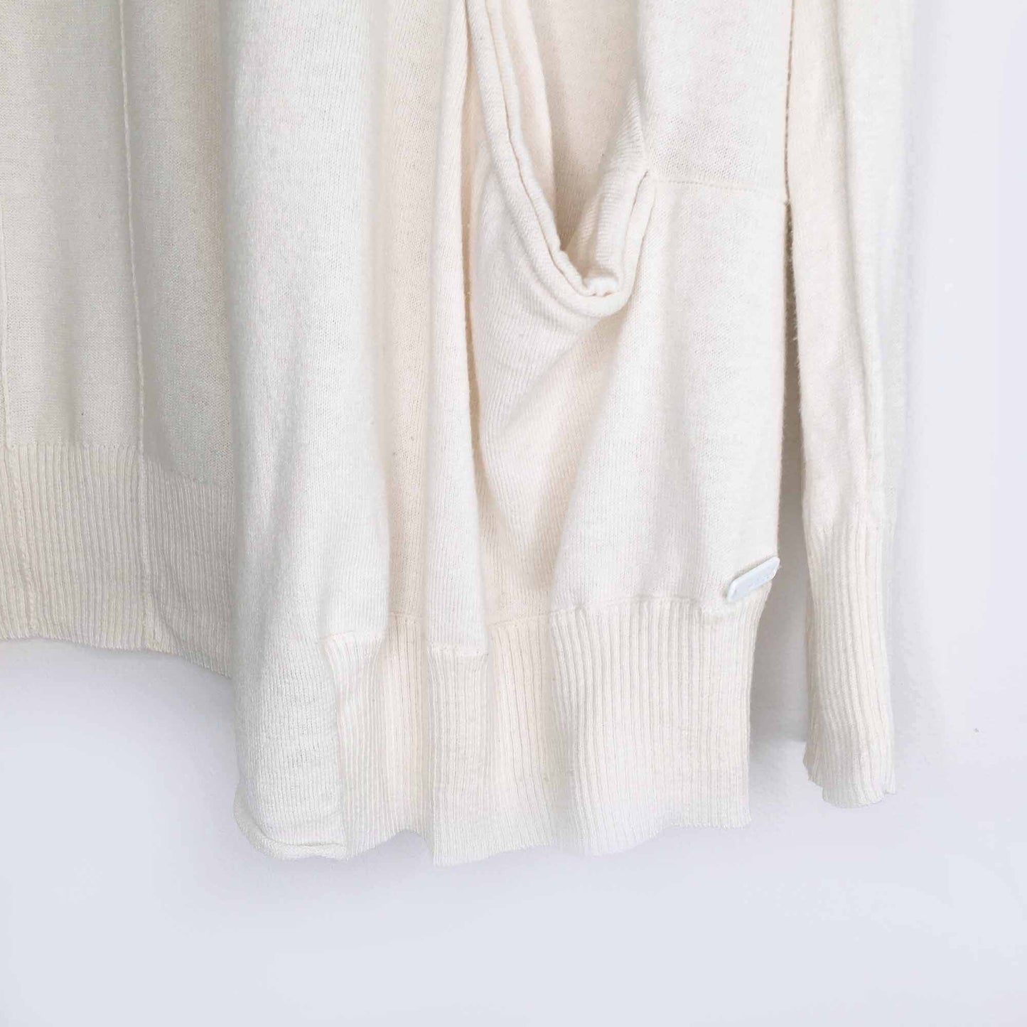 Wilfred cream silk-cashmere Flaubert cardigan - size Small