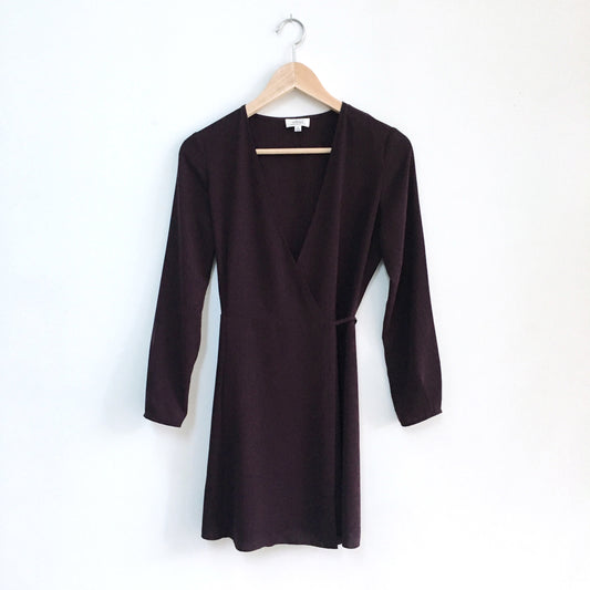Wilfred Wrap Dress - size xs