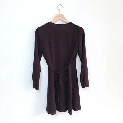 Wilfred Wrap Dress - size xs