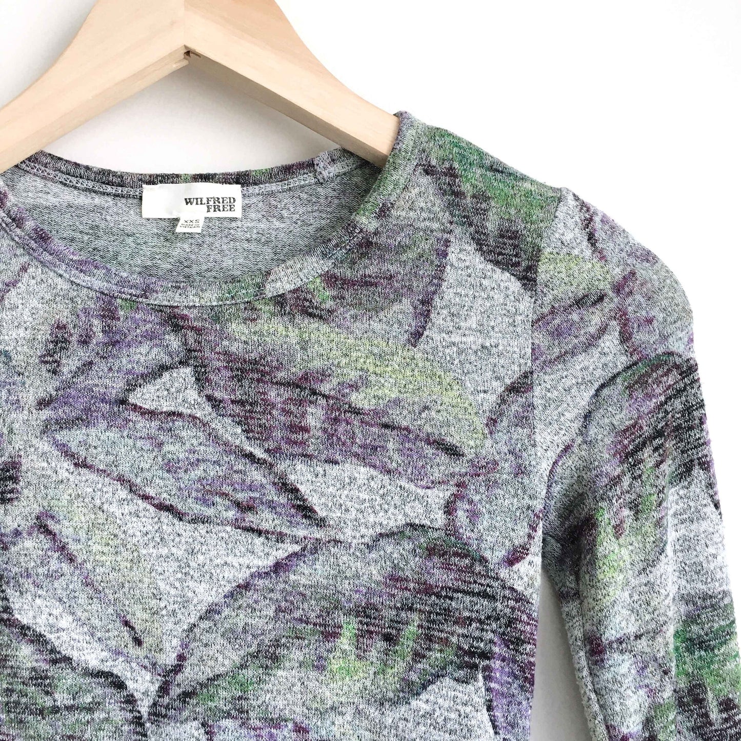 Wilfred Free Dewi Leaf long sleeve - size xxs