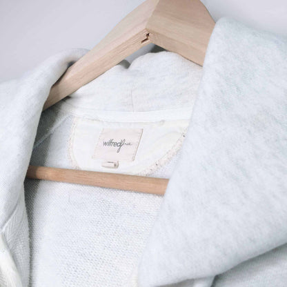 Wilfred Free long hooded sweatshirt zip-up - size xxs