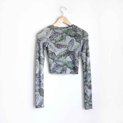 Wilfred Free Dewi Leaf long sleeve - size xxs