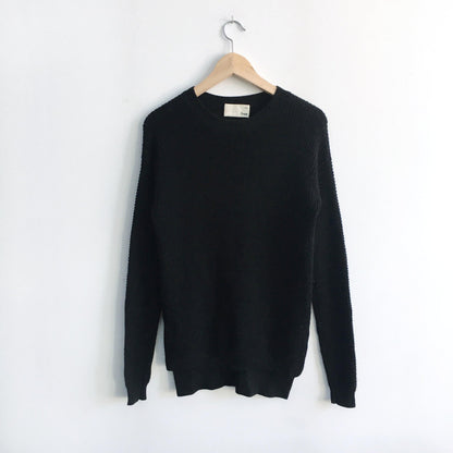 Wilfred Free Isabelli Waffle Sweater - size xxs