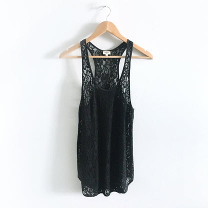Wilfred Madeline Lace Racerback Tank - size Small