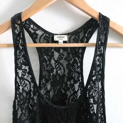Wilfred Madeline Lace Racerback Tank - size Small