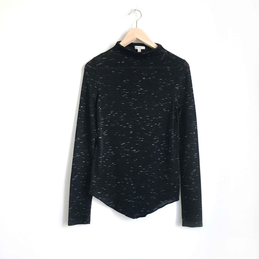 Wilfred mock neck light knit sweater - size Medium