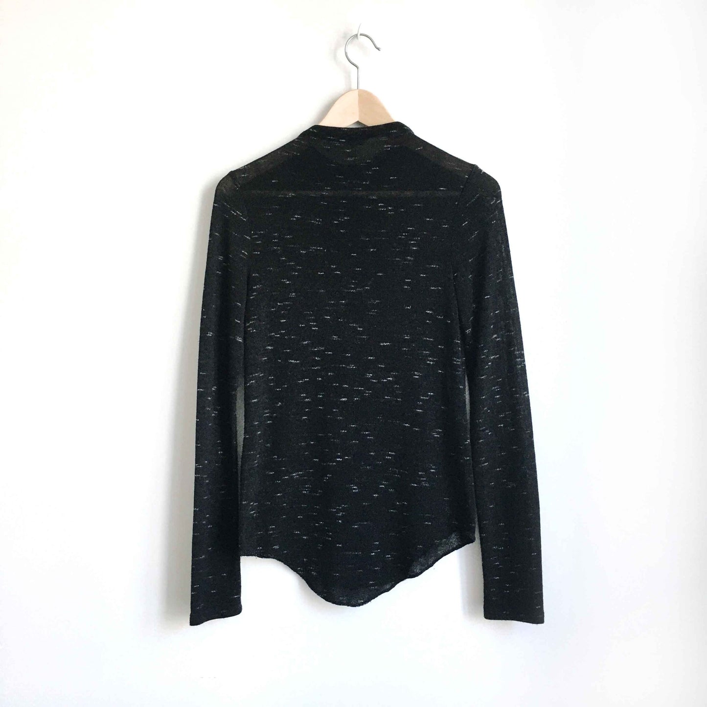 Wilfred mock neck light knit sweater - size Medium