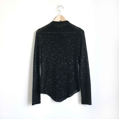 Wilfred mock neck light knit sweater - size Medium