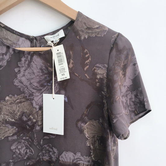 Wilfred Cyprés Blouse in Modern Taupe - size xs