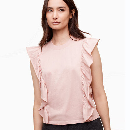 Wilfred Agathe Ruffle Tee - size Small