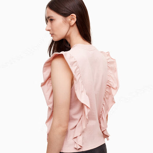 Wilfred Agathe Ruffle Tee - size Small