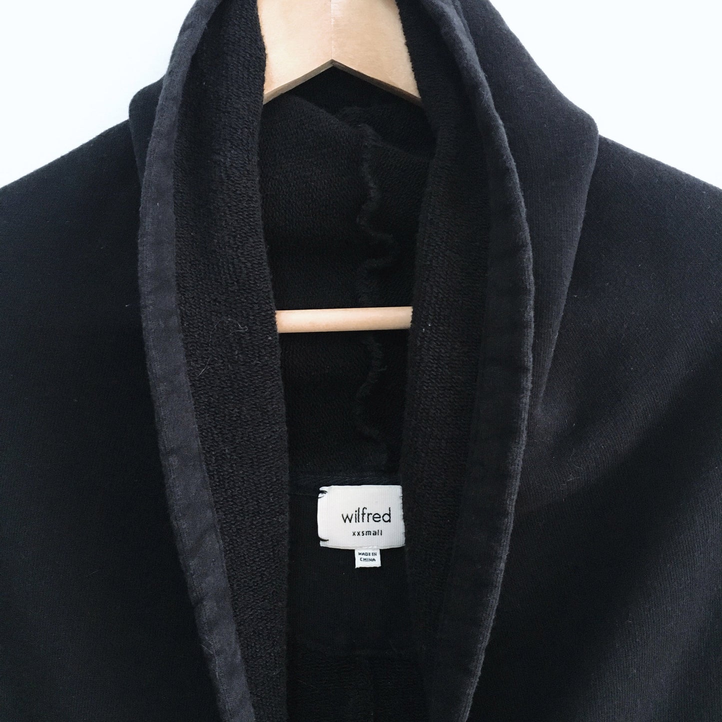 Wilfred Rousseau Black Cardigan - size xxs