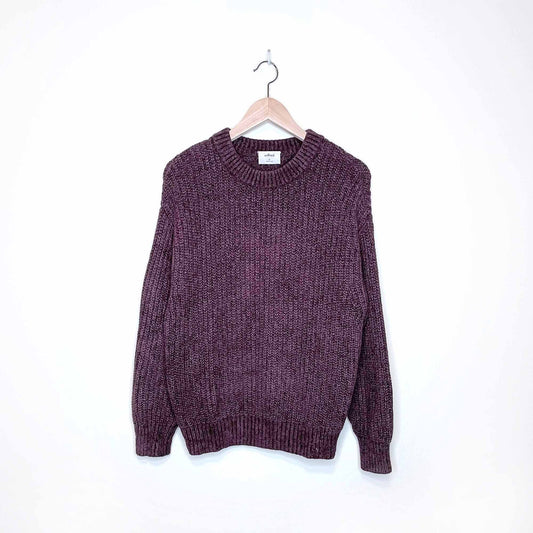 wilfred essential chenile crewneck sweater - size medium