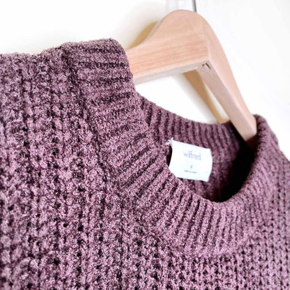 wilfred essential chenile crewneck sweater - size medium