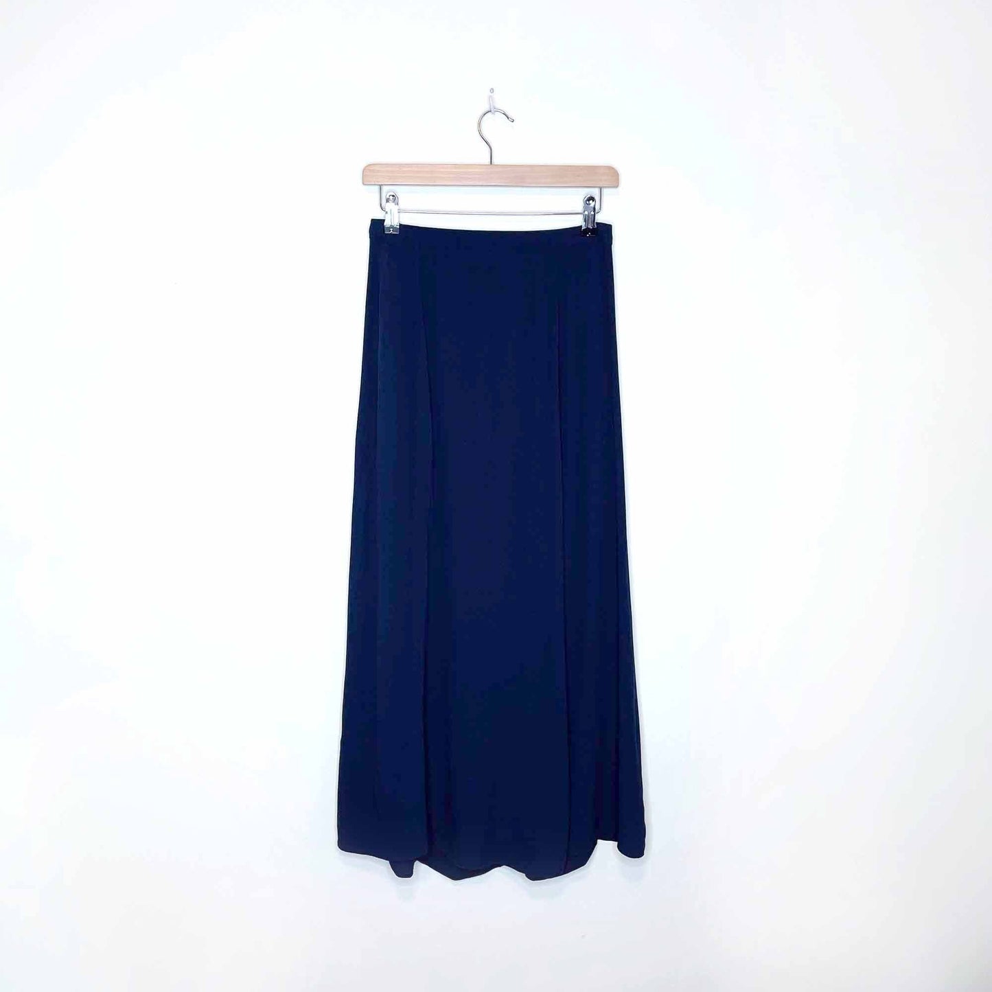 wilfred amelie high rise button front midi skirt - size 6