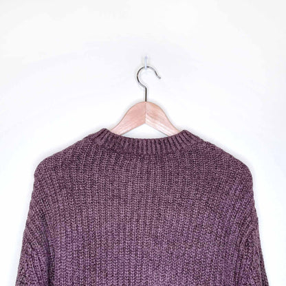 wilfred essential chenile crewneck sweater - size medium