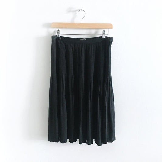 Wilfred A-Line Accordion Midi Skirt - size 6
