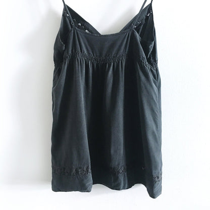 Wilfred silk blouse with lace trim - size Small