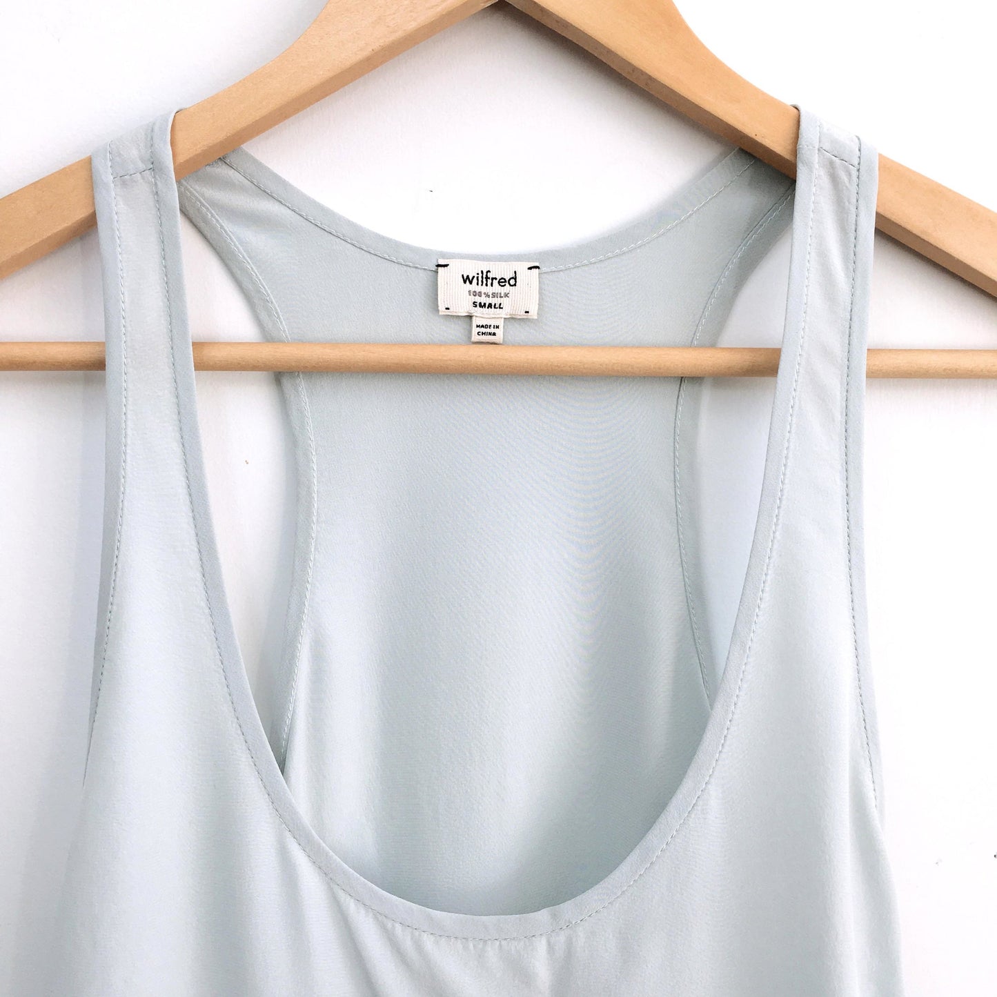 Wilfred Silk Racerback Tee - size Small