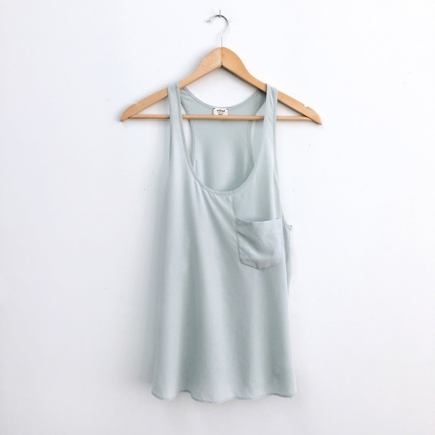 Wilfred Silk Racerback Tee - size Small
