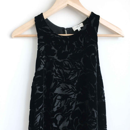 Wilfred Trompette velvet burnout dress - size xxs