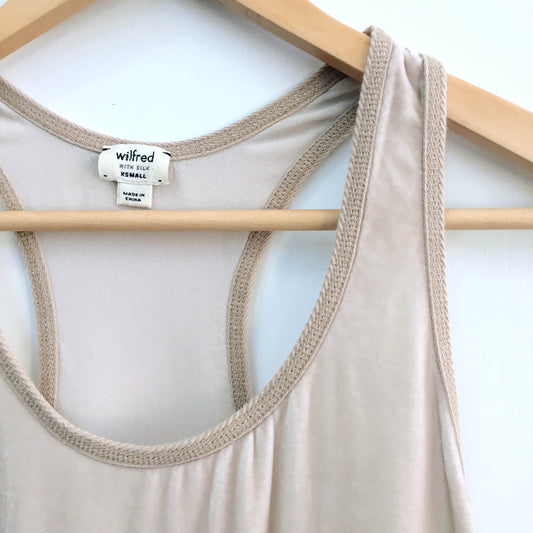 Wilfred Velvet racer-back tank - size xs