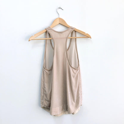 Wilfred Velvet racer-back tank - size xs