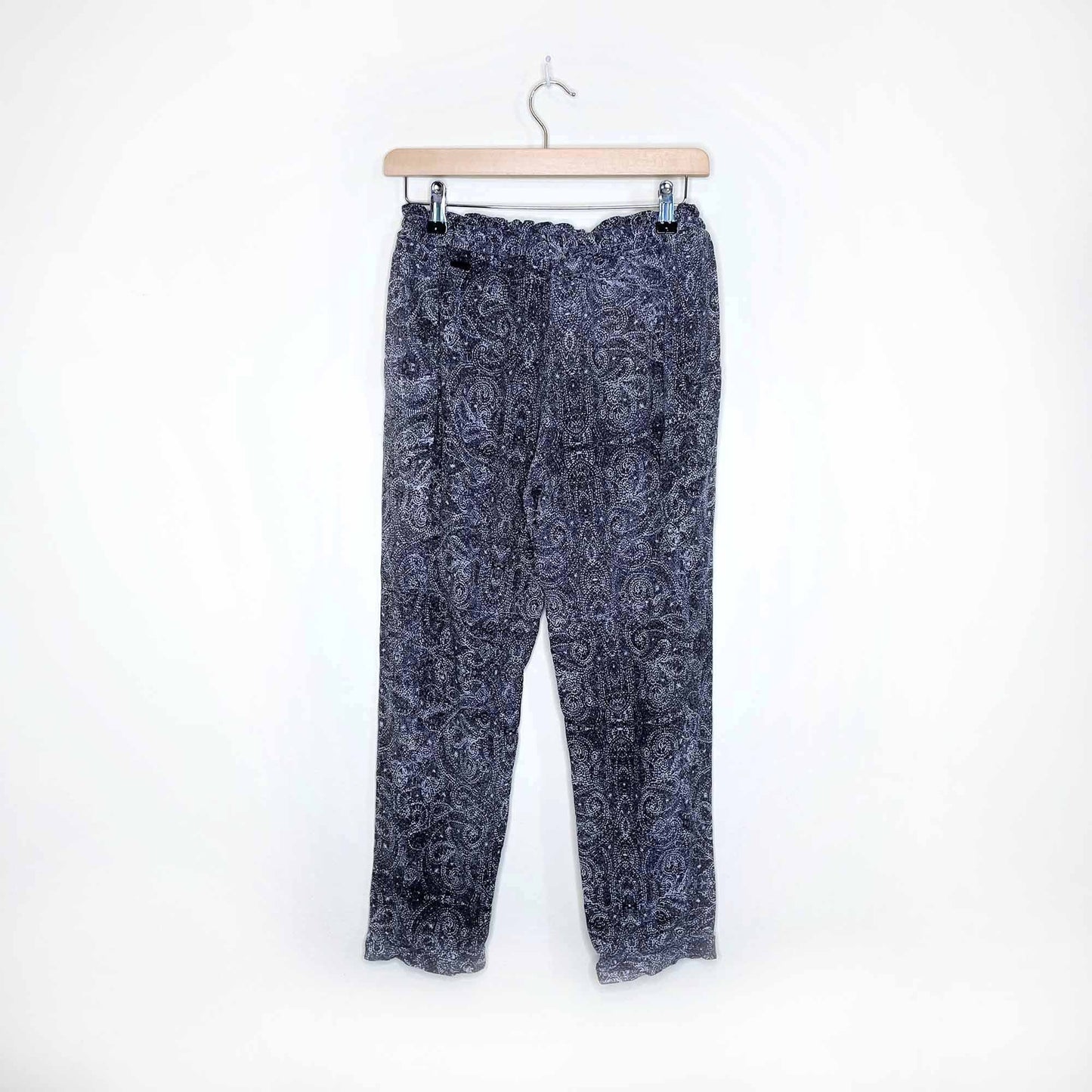 wilfred marais silk paisley jogger pants - size xxs