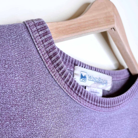 vintage windriver cottagecore crewneck sweatshirt - size xl