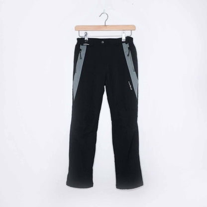 kids mont bell windstopper gore-tex ski pants - size xs