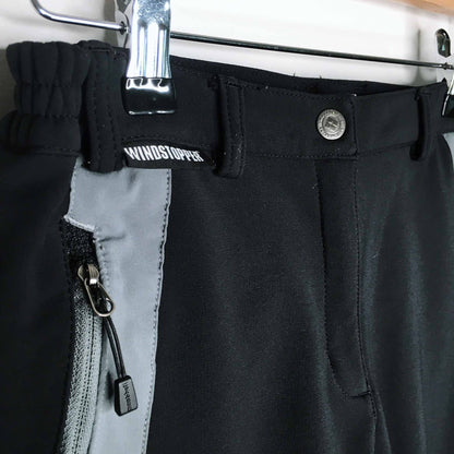 kids mont bell windstopper gore-tex ski pants - size xs