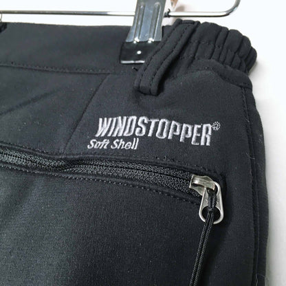 kids mont bell windstopper gore-tex ski pants - size xs