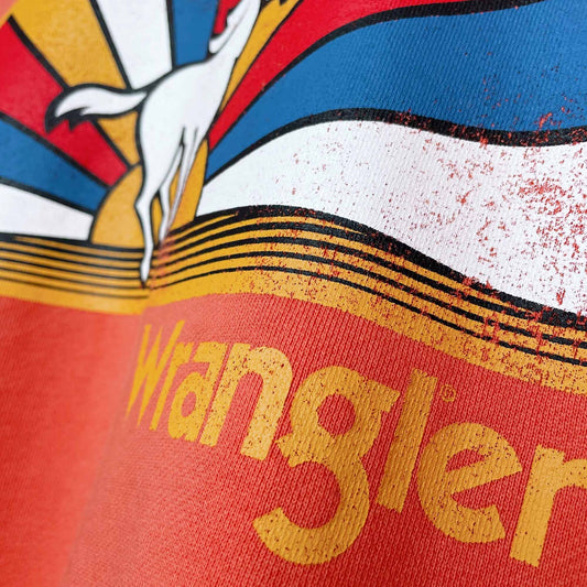 Wrangler retro horse logo sweatshirt - size Small