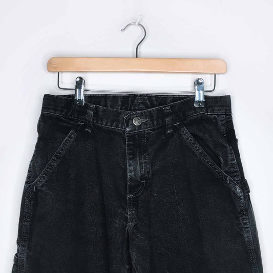 Vintage Wrangler kids carpenter cargo jeans - 12 Husky