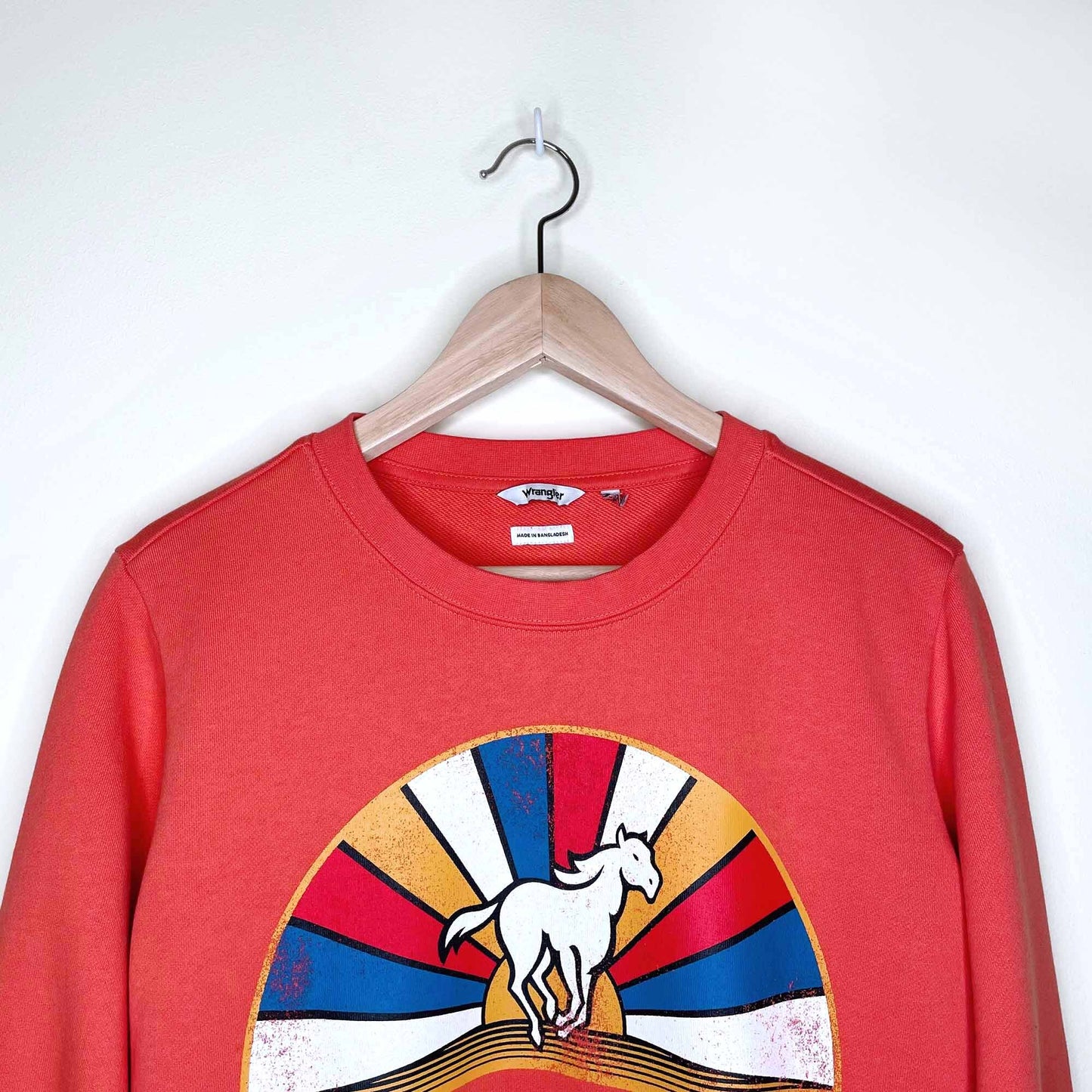 Wrangler retro horse logo sweatshirt - size Small