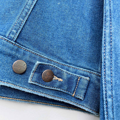NWT Wrangler Heritage denim jacket In Throwback Blue - size xs