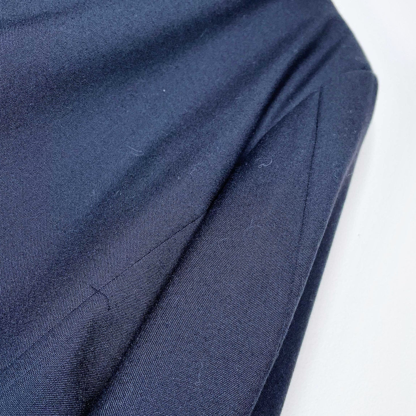 vintage men's black 2-piece saint laurent le smoking tuxedo - size 44L