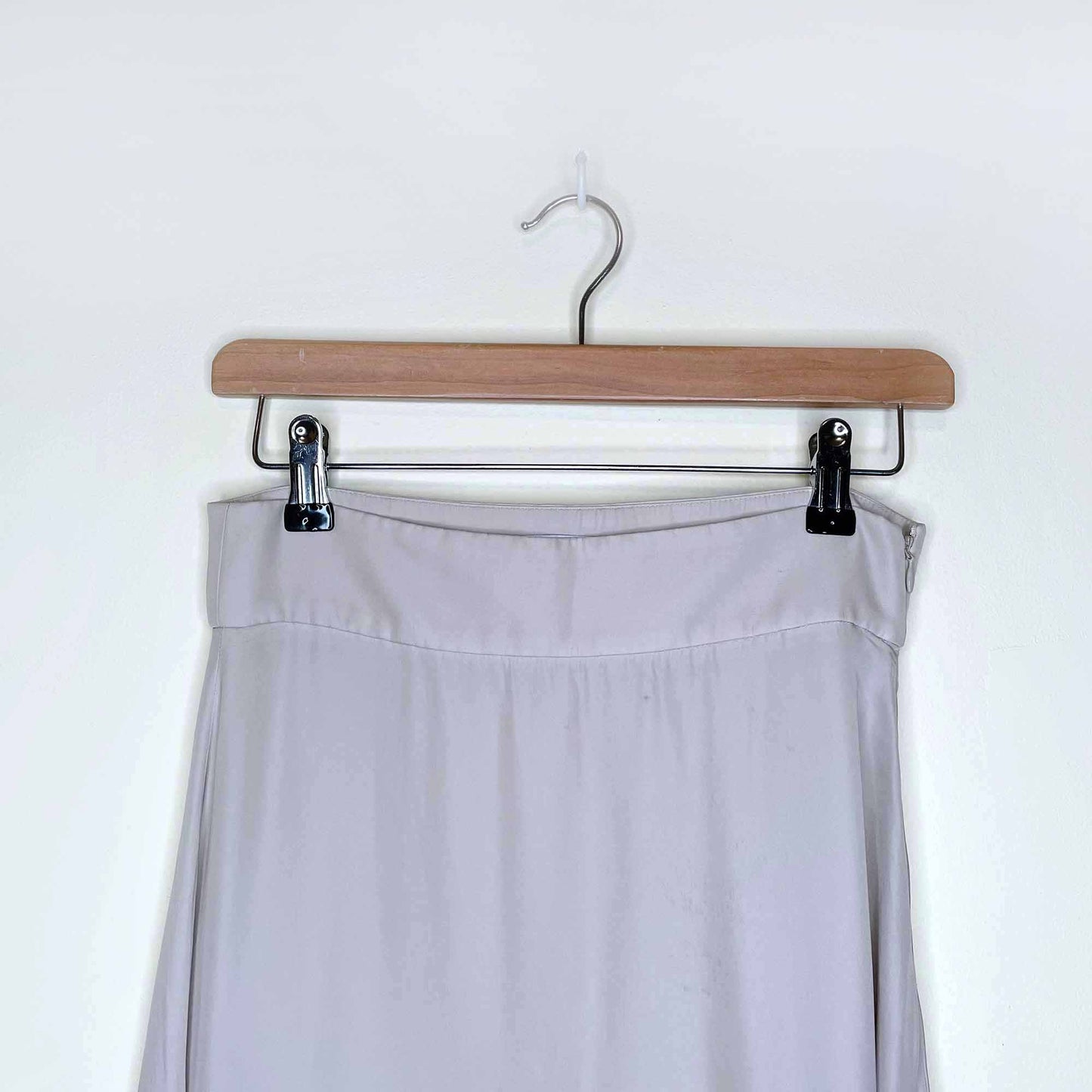 yves saint laurent 2009 cream silk harem pants - size 38