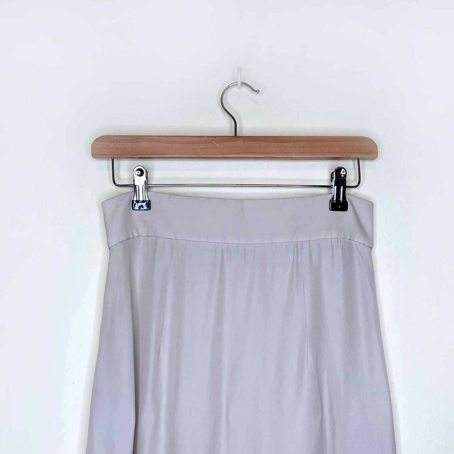 yves saint laurent 2009 cream silk harem pants - size 38