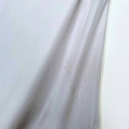 yves saint laurent 2009 cream silk harem pants - size 38