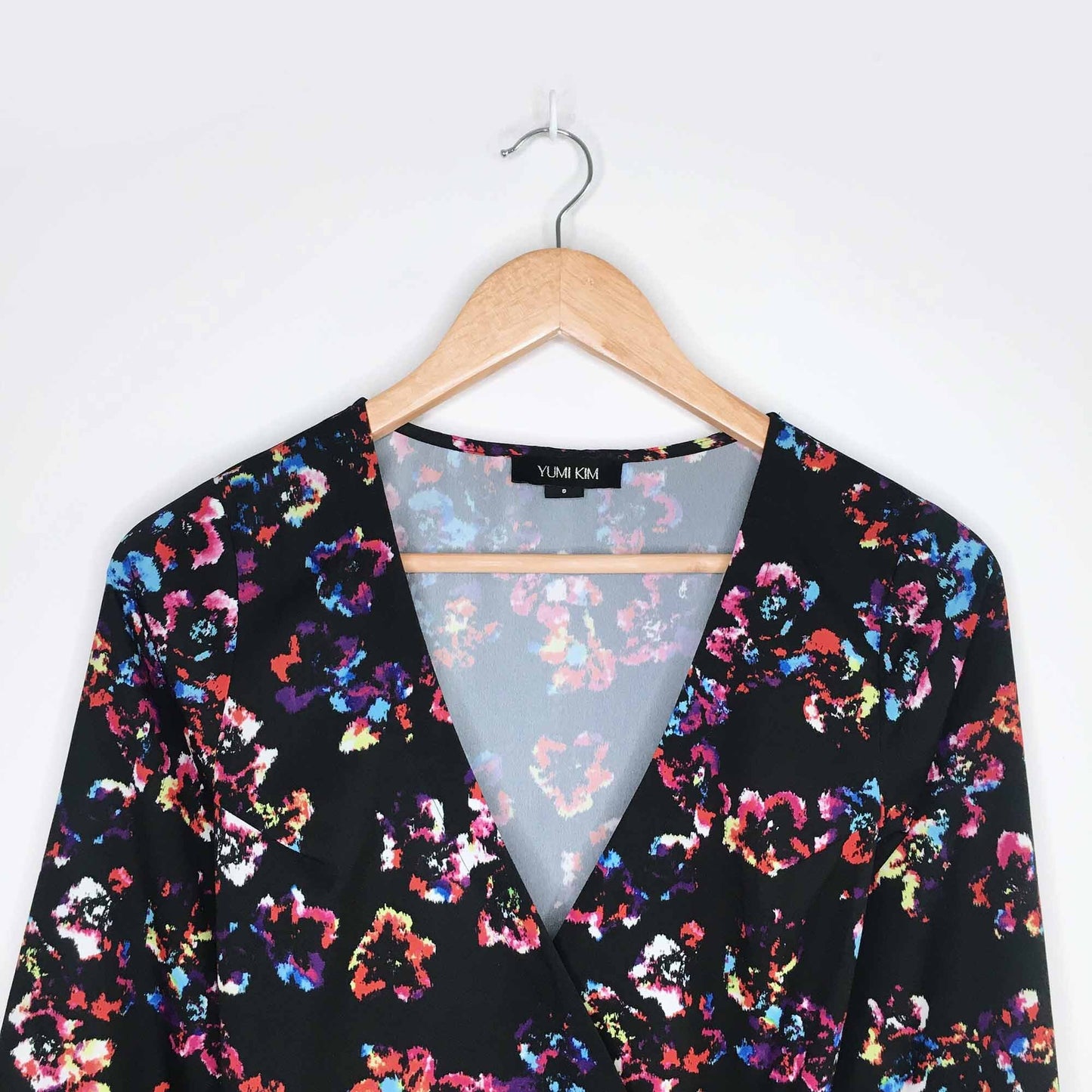 Yumi Kim Carla floral wrap dress - size Small