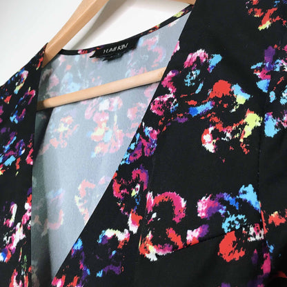 Yumi Kim Carla floral wrap dress - size Small