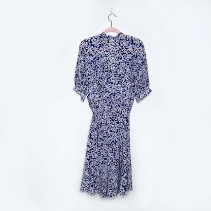 zadig & voltaire remove begonia print floral dress - size medium